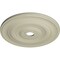 Ekena Millwork Jefferson Ceiling Medallion (Fits Canopies up to 5"), 26 1/2"OD x 3 5/8"ID x 1 1/2"P, Clear Yellow CM26JECYF - alternate 4